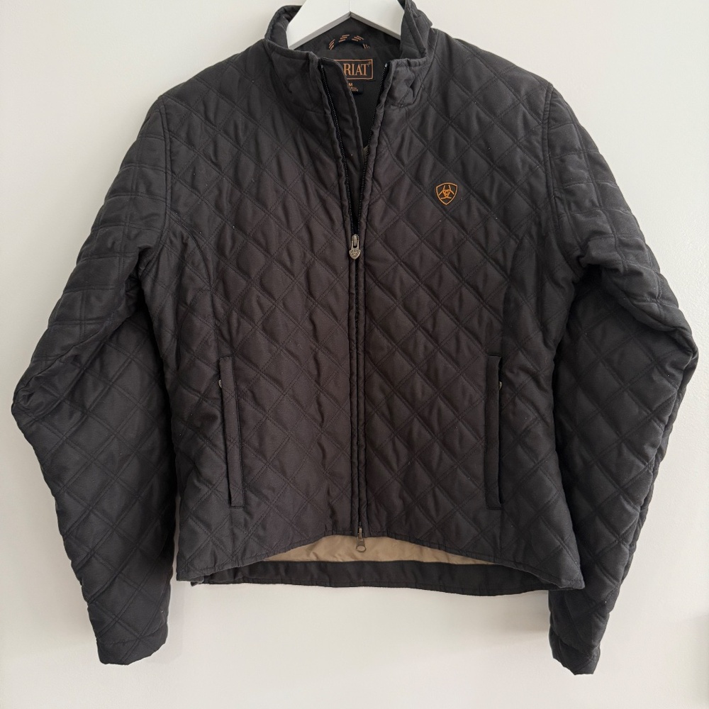 Ariat Black Quilted Puffer Jacket